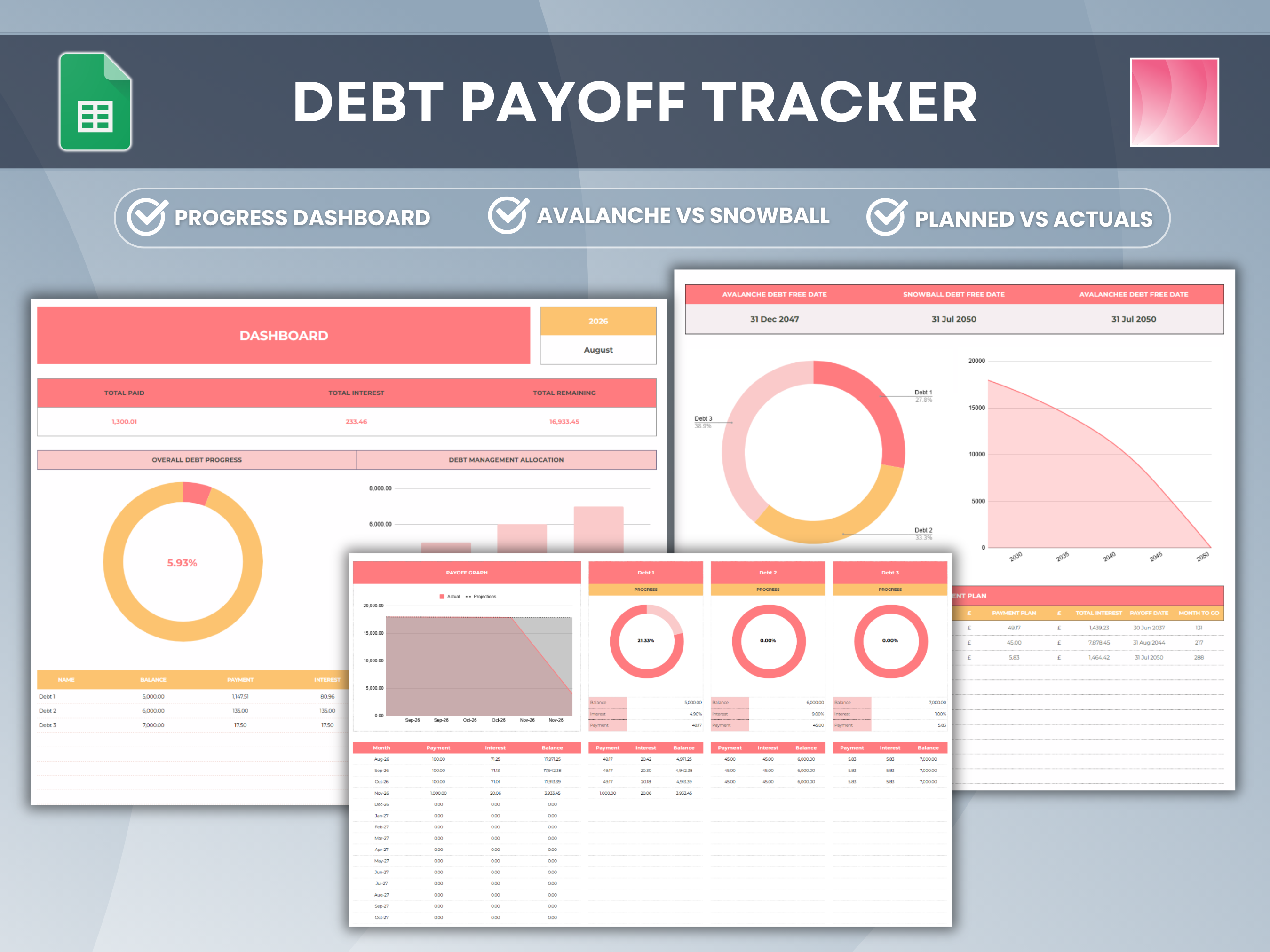 Debt Payoff Tracker — preview