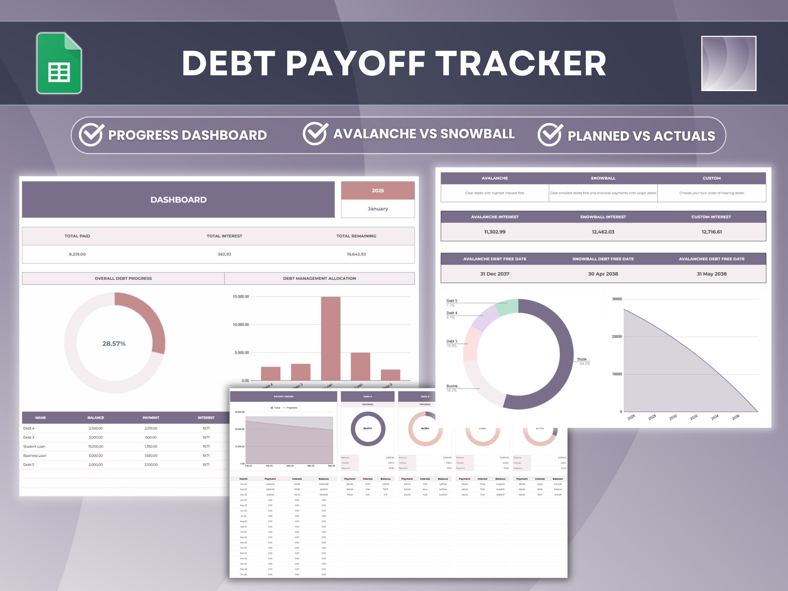 Debt Payoff Tracker — preview